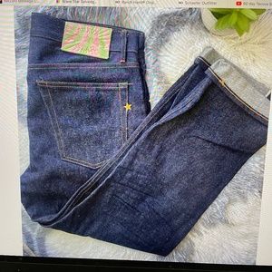 Brave Star Selvedge Mens Jeans Size Waist 36.